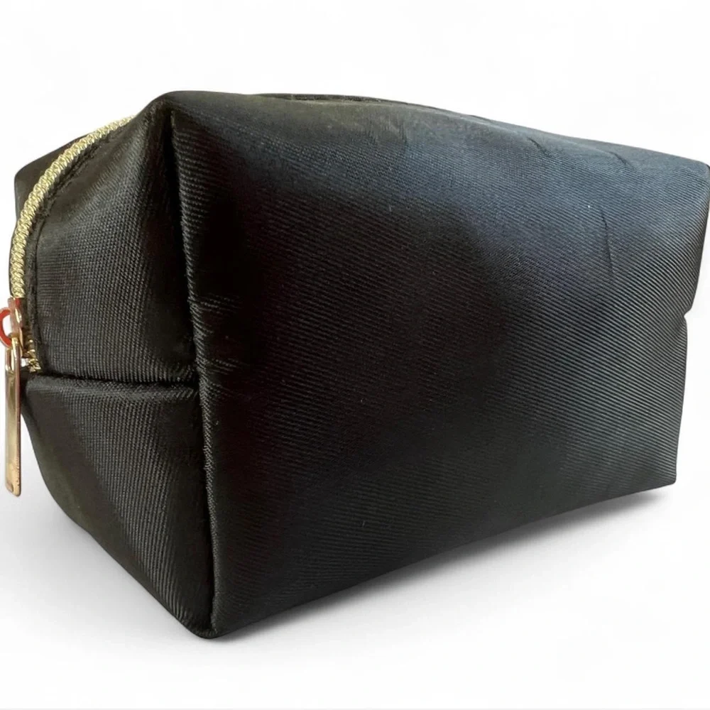 Juicy Couture Small Black Makeup Bag / Cosmetic Pouch‎